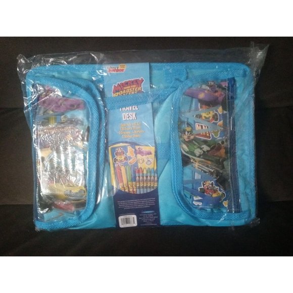Innovative Designs Disney Junior Mickey And The Roadster Racers Travel Desk New - Picture 7 of 12